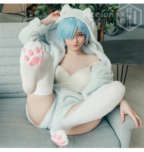 DeTiShe - 3D Cat Paw Socks (White)